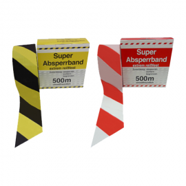 Afzetlint Premium - 500m onbreekbaar kunststof lint in dispenser