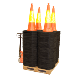 Verkeerkegel pilon 100 cm (100-stuks)